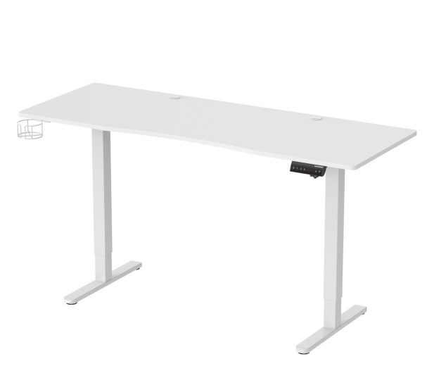 SILVER MONKEY Biurko elektryczne ED-160 white - 1258044 - zdjęcie